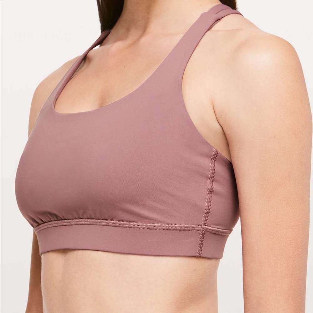 Lululemon Energy Bra Size 4 Spanish Rose